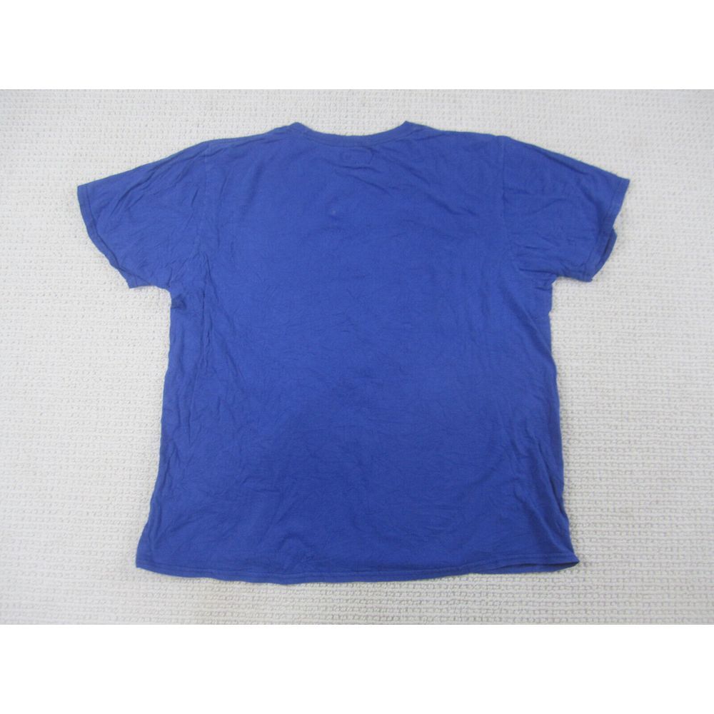 Chicago Cubs‎ Shirt Mens Large Blue MLB Baseball Crew Neck Graphic Print - Picture 7 of 11